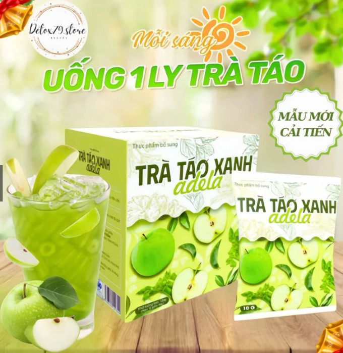 Công dụng của Trà Táo Xanh Giảm Cân Adela