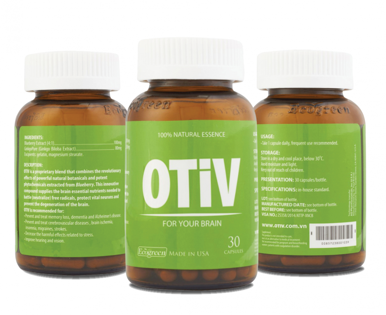 Thực phẩm chức năng giúp ngủ ngon OTiV 30VQ