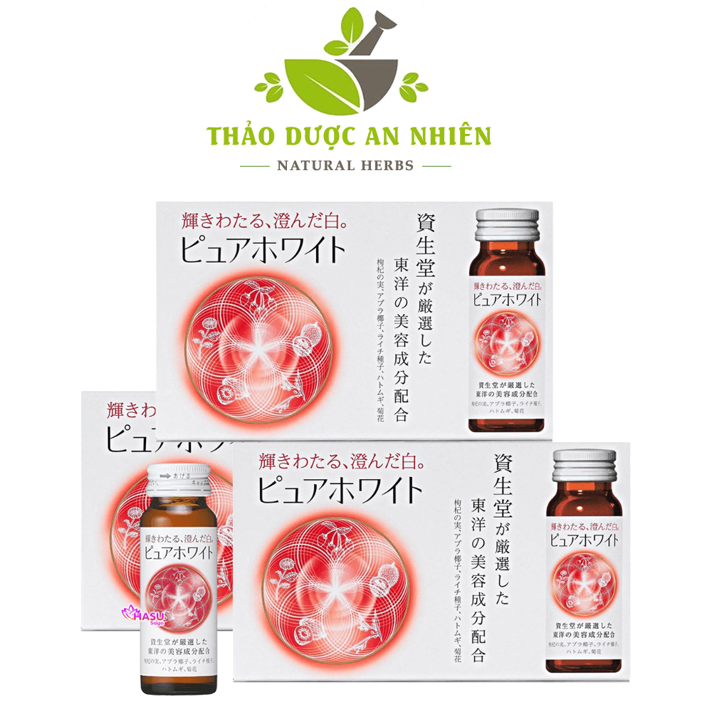 Nước uống trắng da Shiseido Pure White