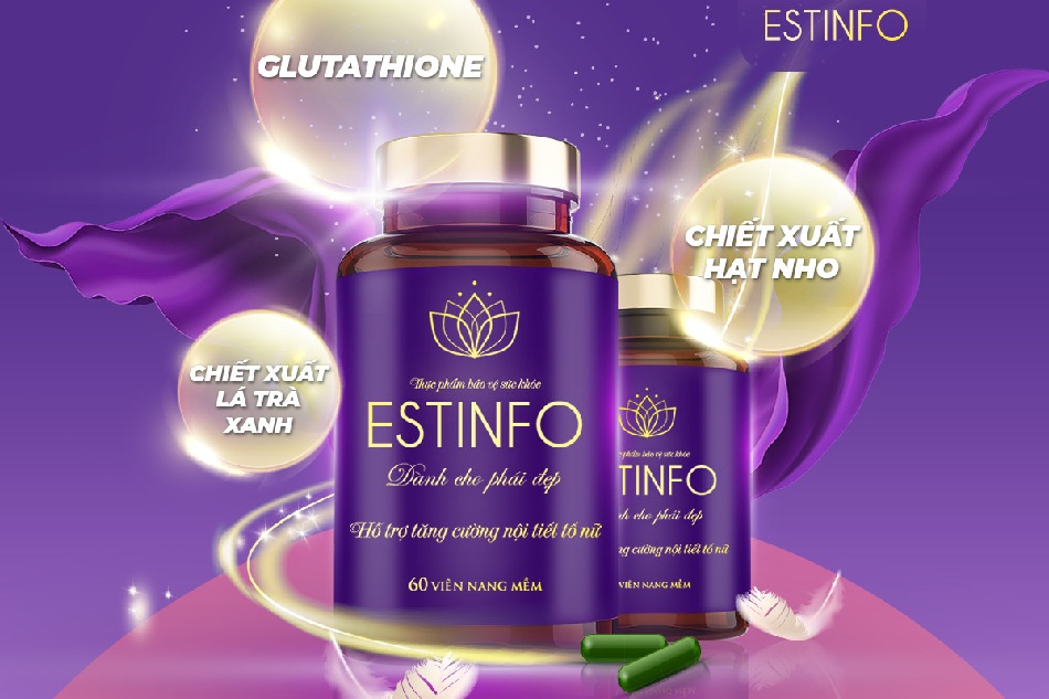 Thực phẩm chức năng làm đẹp da Estinfo