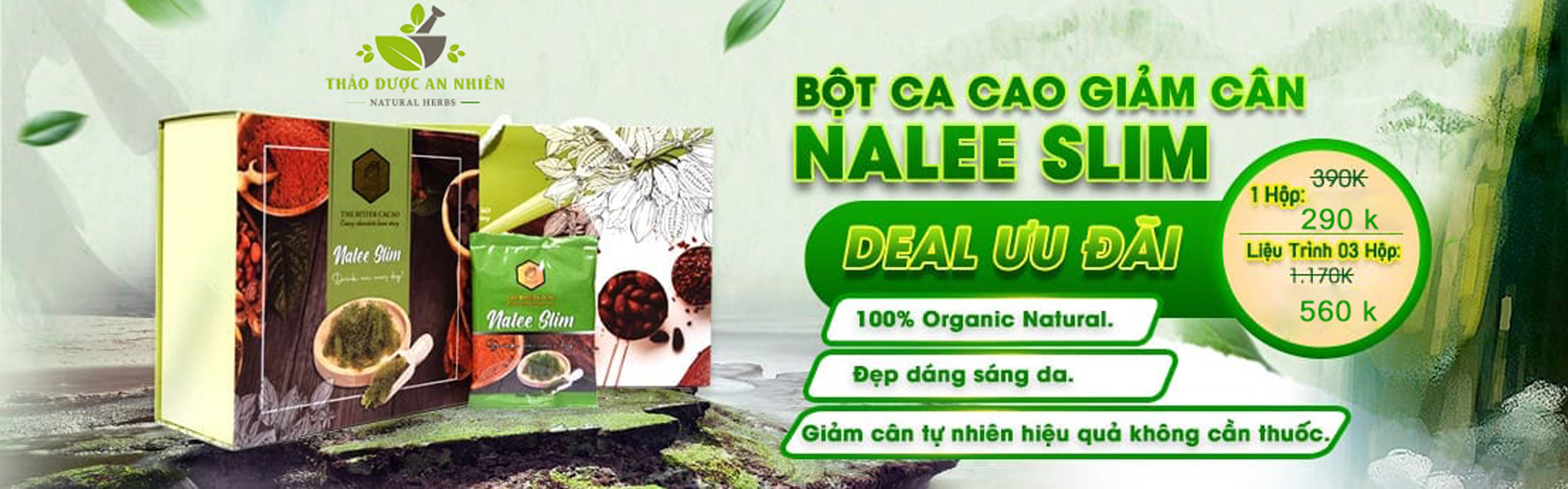 Khuyến Mãi Cực Khủng Với Sản Phẩm Bột Cacao Giảm Cân