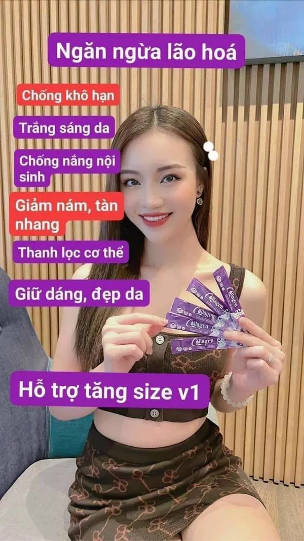 Collagen Măng Cụt Đậu Biếc ngăn ngừa lão hóa hiệu quả