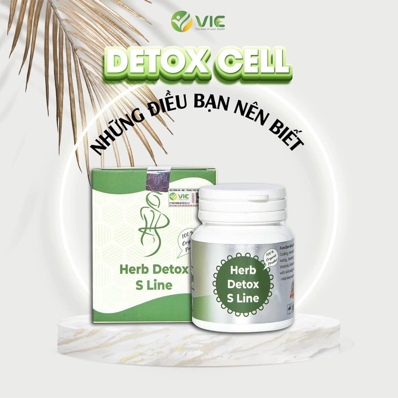 Viên Uống Giảm Mỡ Bụng Herb Detox S Line