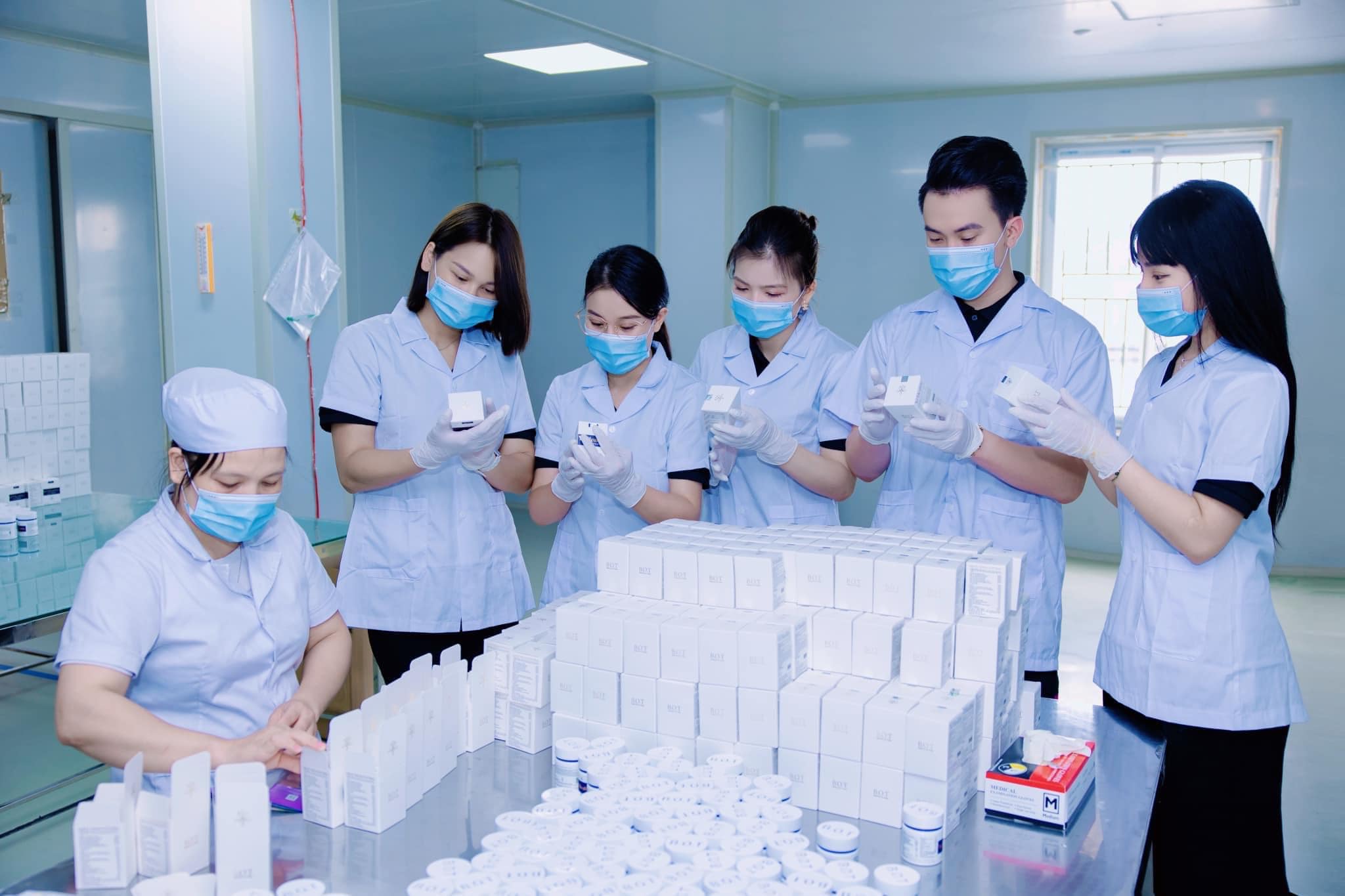 Viên Uống Giảm Cân Yo Slim được sản xuất theo dây chuyền hiện đại, tiên tiến