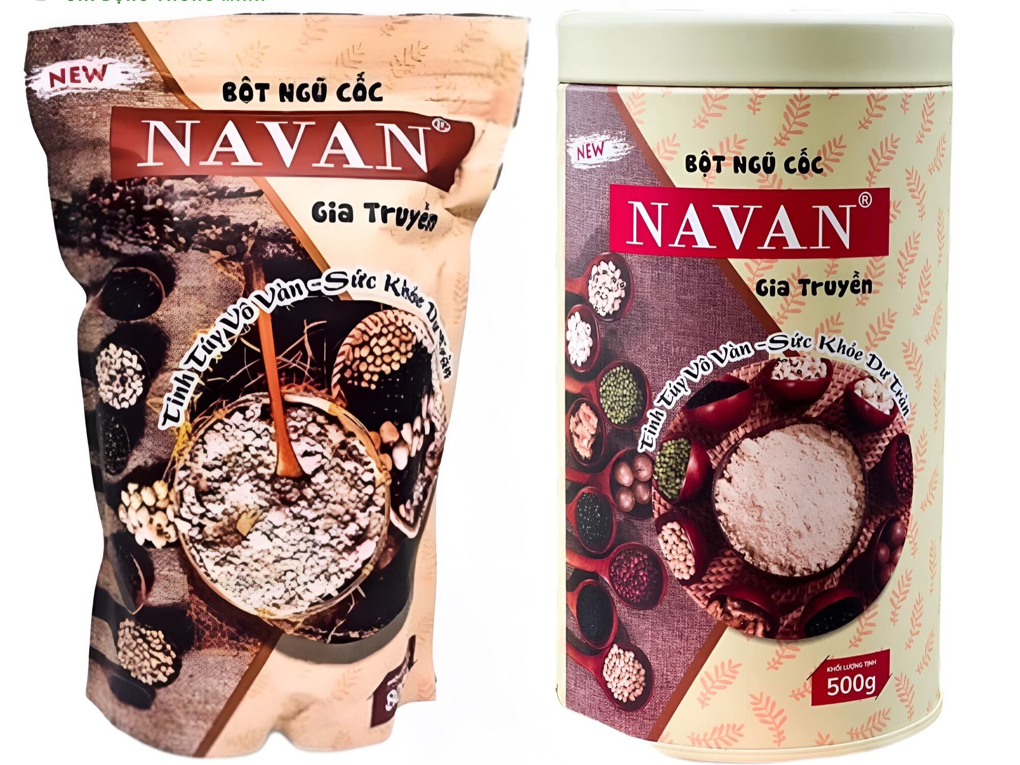 Ngũ Cốc Navan có 2 dạng dễ dàng cho khách hàng lựa chọn