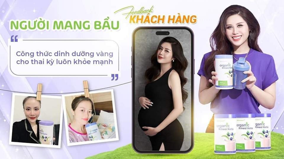 Sử dụng Organic Rmeal Keto hằng ngày rất tốt