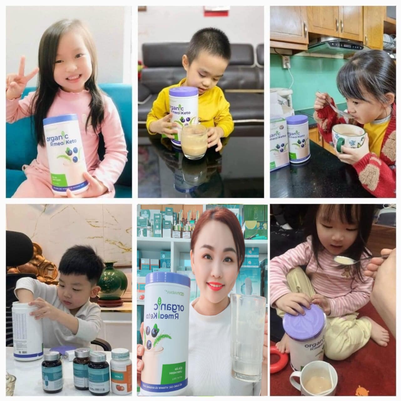 Sản phẩm sử dụng cho cả trẻ con