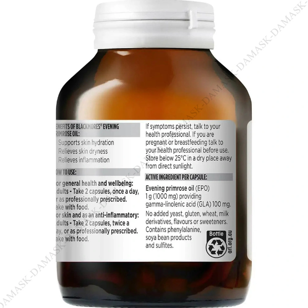 Viên uống Tinh dầu hoa anh thảo Blackmores Evening Primrose Oil