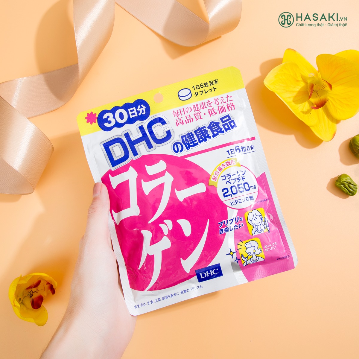 Viên uống sáng da Collagen DHC