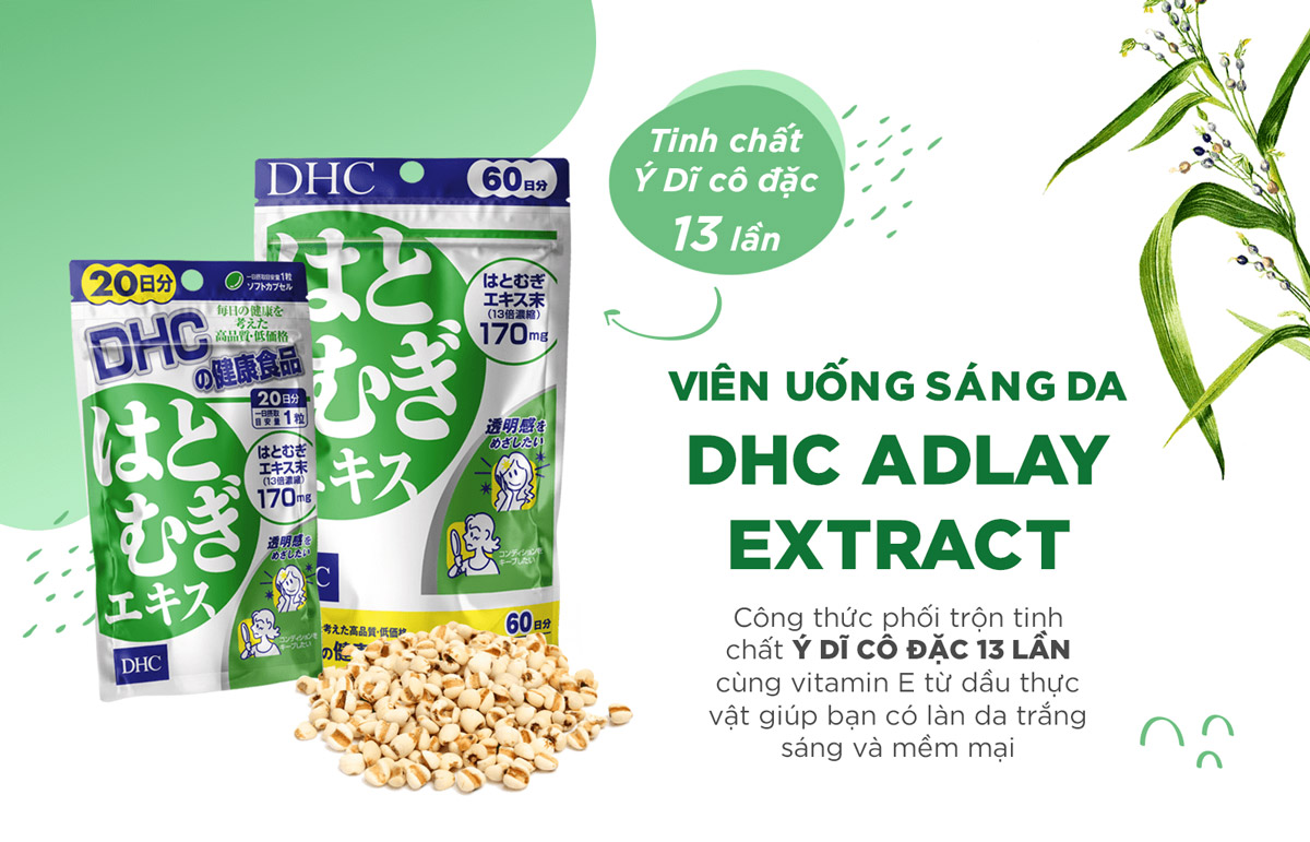 Viên Uống Trắng Da Nhật Bản DHC
