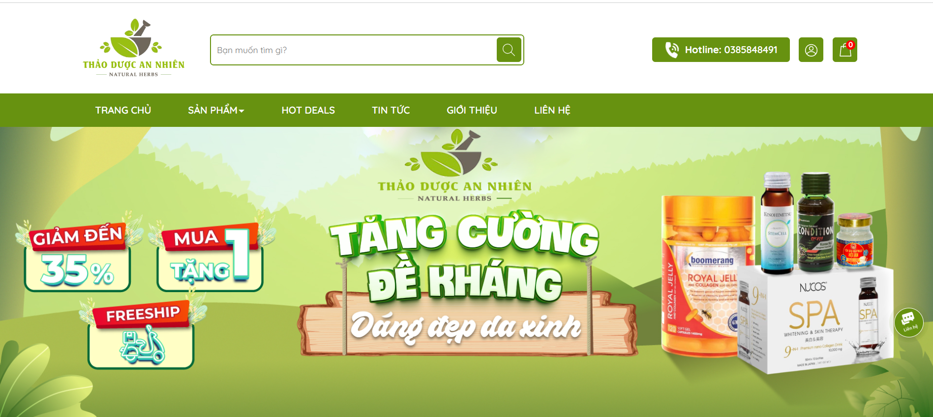 Chính sách mua sỉ tại Thảo Dược An Nhiên
