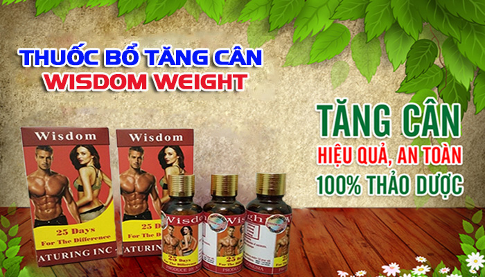 Thuốc Tăng Cân, Tăng Cơ Wisdom Weight