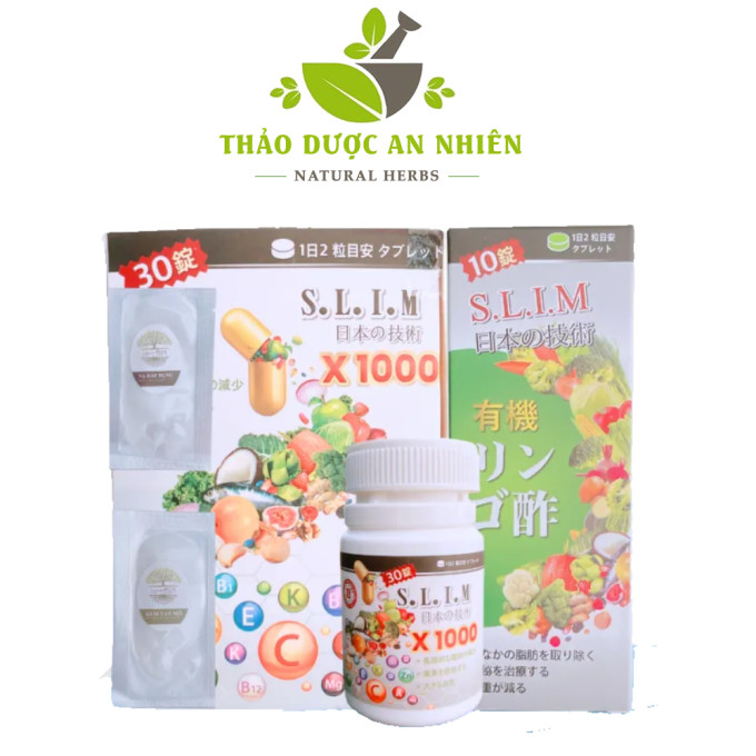Giảm Cân Slim X1000 – Giảm Nhanh, An Toàn