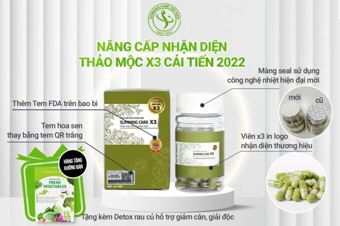Cách phân biệt giảm cân Slimming Care X3 thật giả như thế nào?