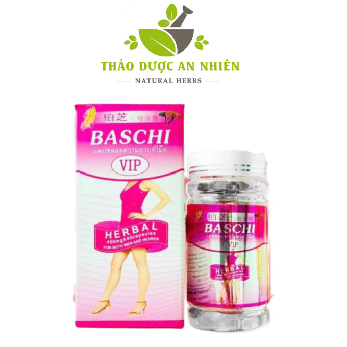 Giảm cân Baschi Hồng VIP 1 Hộp 40 Viên