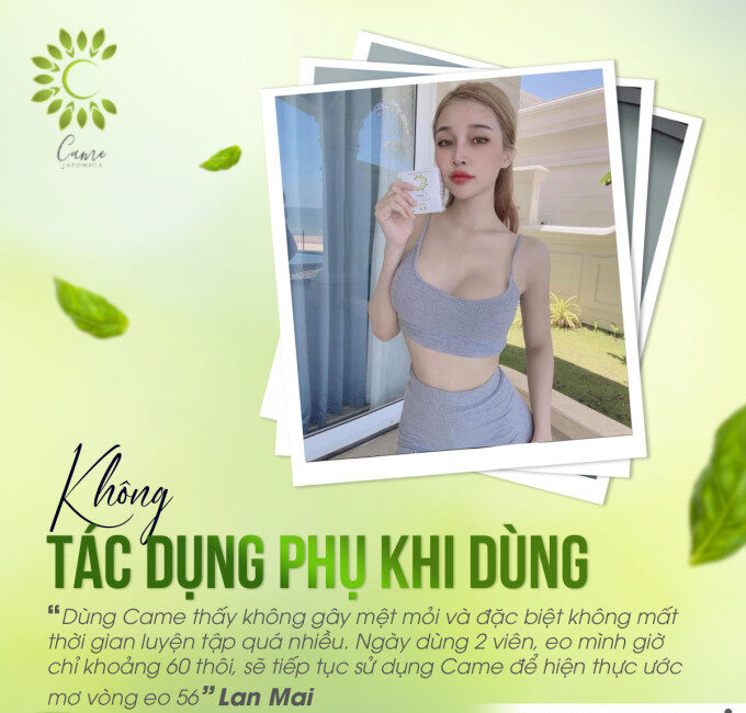 Sử dụng giảm cân came hoàn toàn không tăng cân trở lại