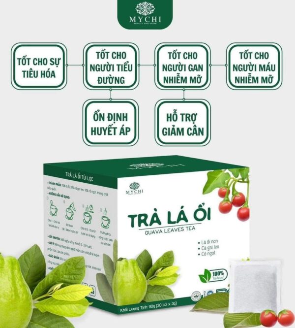 Công dụng Trà Lá Ổi Mychi