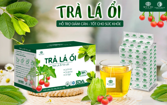 Trà Lá Ổi Mychi - Giảm Cân, Giảm Béo, Hỗ Trợ Sức Khỏe