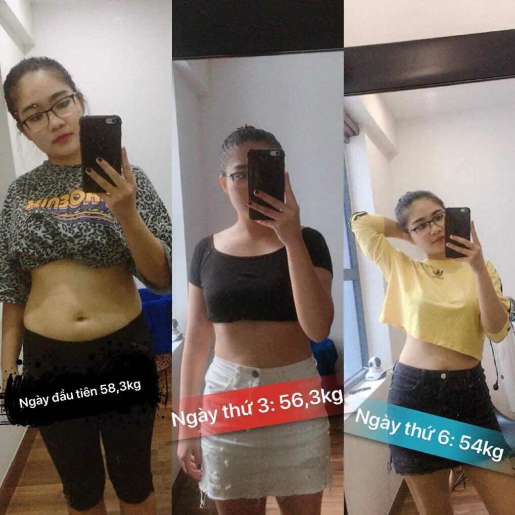 giảm cân liên tục không gây mệt mõi