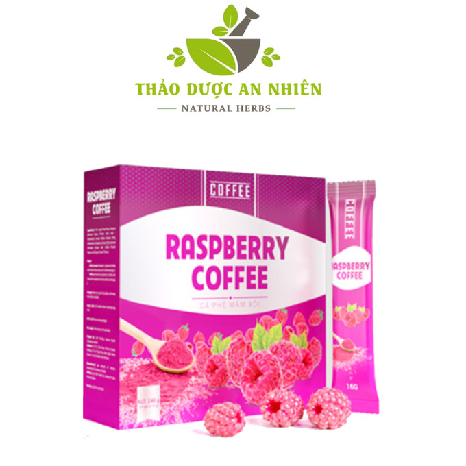 Cà Phê Mâm Xôi Premium Blackberry Coffee – Hộp 15 gói