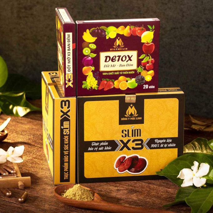Sản phẩm chứa các loại thảo dược đông y được biết đến với công dụng giúp giảm mỡ, hỗ trợ tiêu hóa, và thanh lọc cơ thể