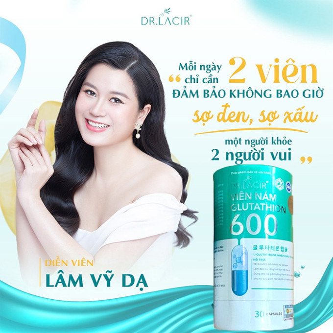 Viên Uống Nám Glutathione 600 - Sáng Da, Mờ Nám, Giảm Thâm