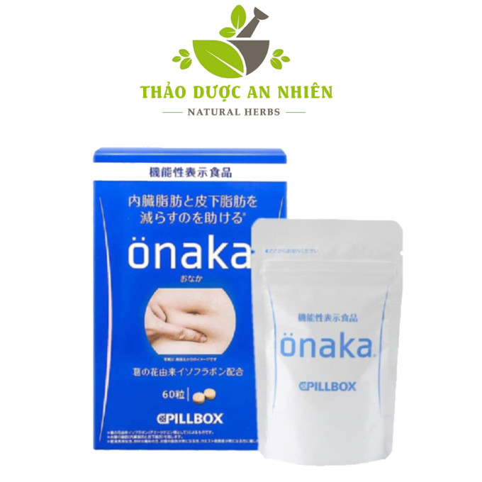 Viên Uống Giảm Mỡ Bụng Onaka 60 Viên – Giảm Mỡ Bụng An Toàn Hiệu Quả