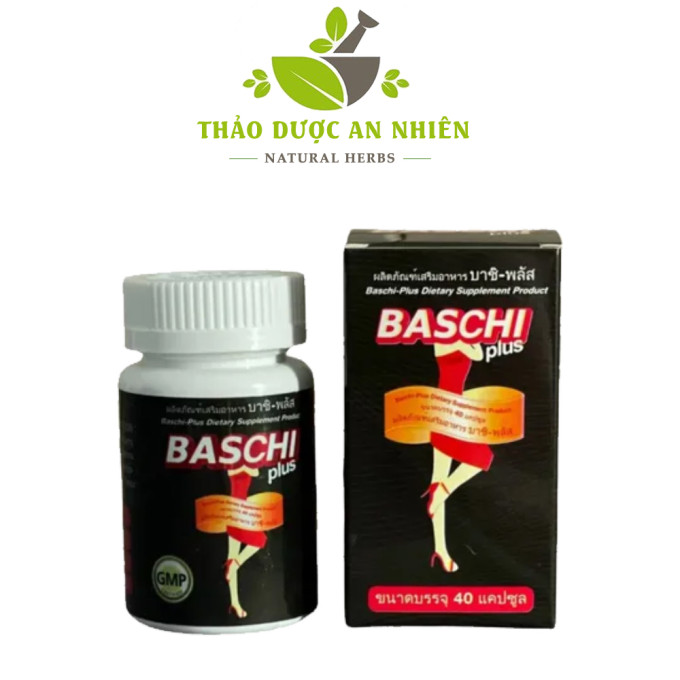 Viên Uống Giảm Cân Baschi Đen Hộp 40 Viên