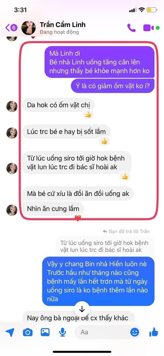 Tăng cân an toàn