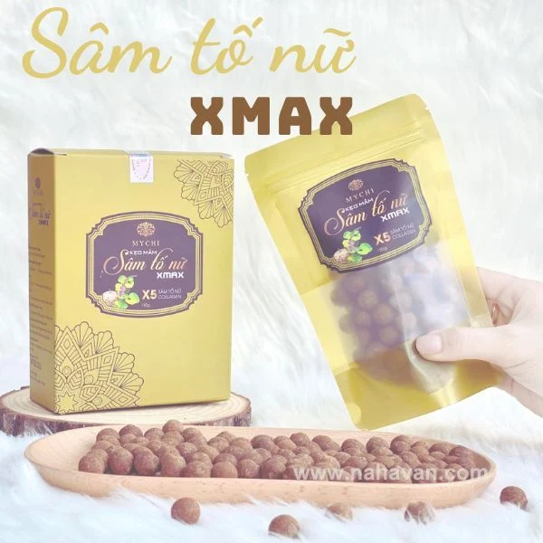 Kẹo Mầm Sâm Tố Nữ Xmax Mychi - Tăng Size Vòng 1