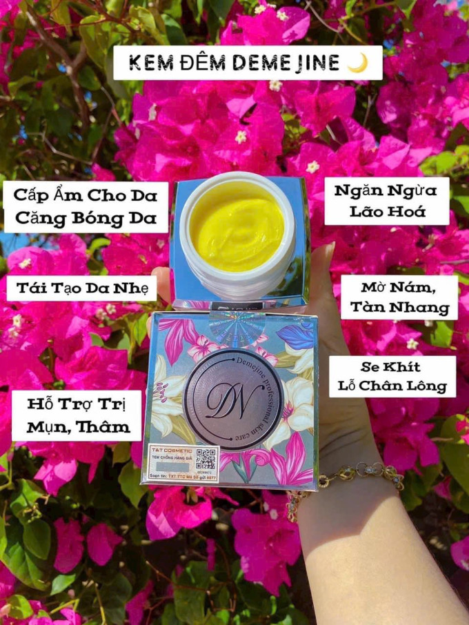 Kem Demejine ban đêm (Night Cream – Hũ trắng)