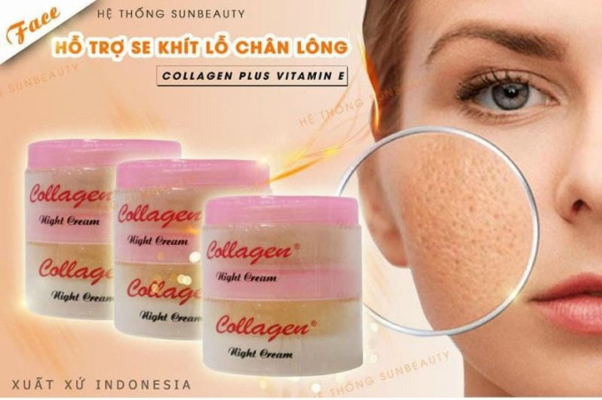 Thành phần Kem Collagen Plus Vit E