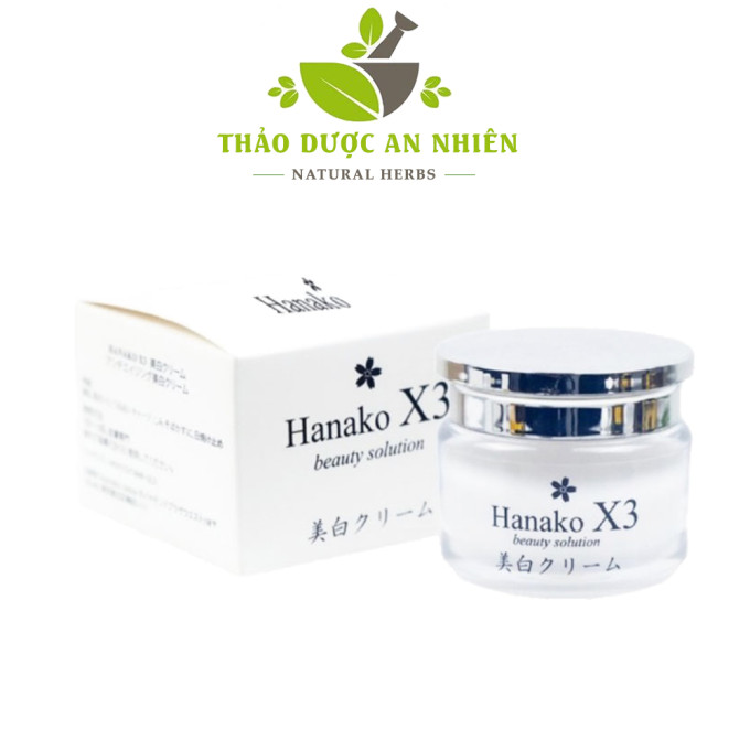 Kem Face Nhật Bản Dưỡng Trắng Da Hanako X3