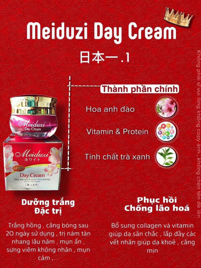 Kem Meiduzi Day Cream