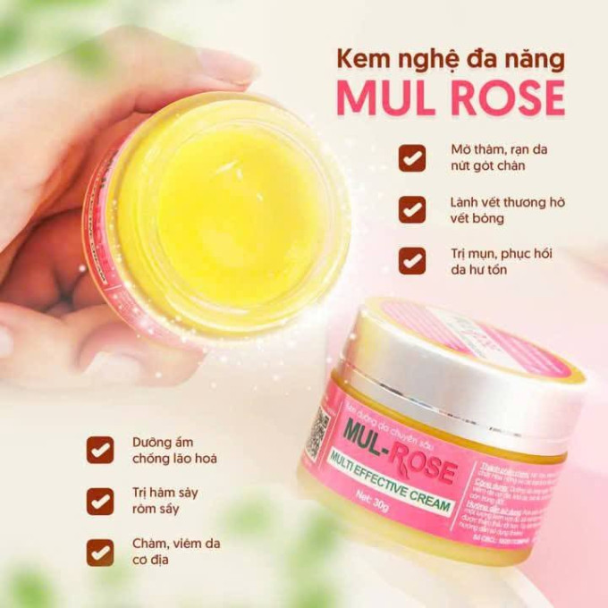 Hướng dẫn sử dụng Kem Mul Rose hiệu quả