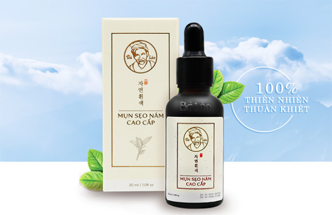 Serum Trị Mụn Bà Lão được hàng ngàn người tin dùng để trị mụn