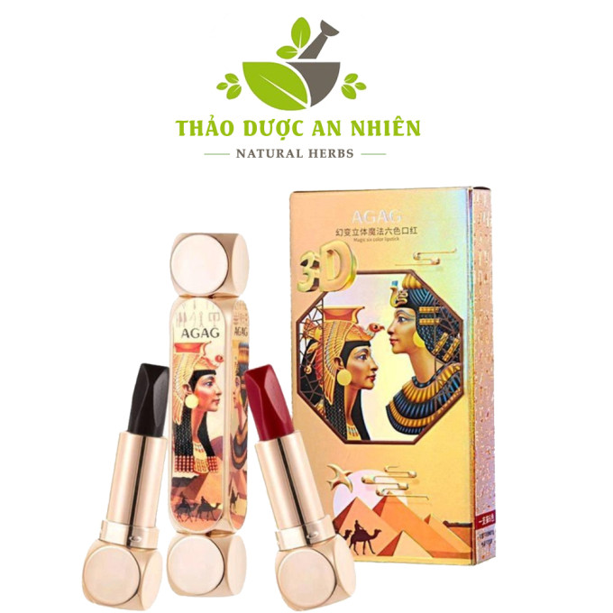 Son 6 Màu AGAG – Siêu Lì, Màu Hot Trend Nữ Hoàng Ai Cập