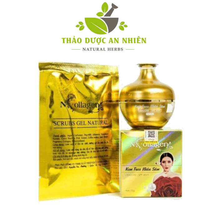 Kem Face Nhân Sâm N Collagen – Hỗ Trợ Mờ Nám Tàn Nhang