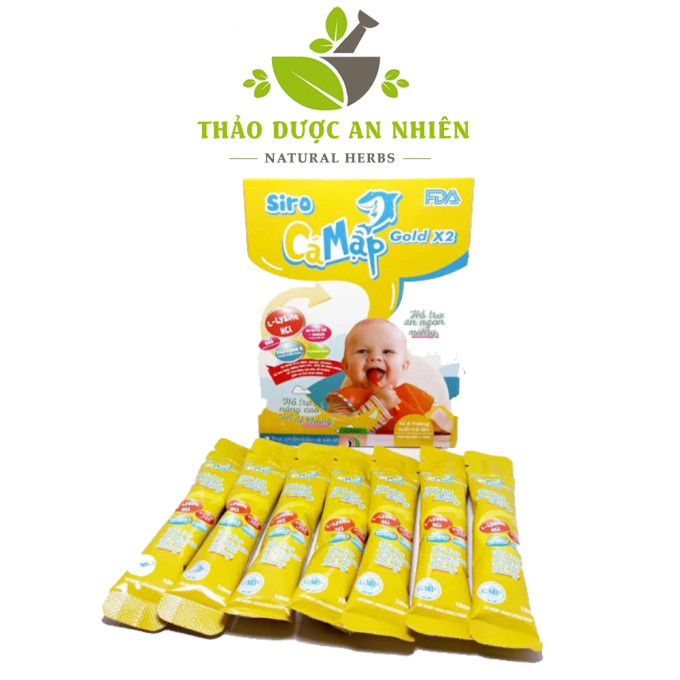 Siro Cá Mập Gold 2X – Giúp Trẻ Ăn Ngon, Tăng Đề Kháng Hiệu Quả Mỗi Ngày