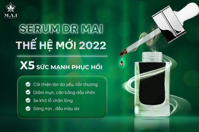 Công dụng nổi bật của Serum Dr Mai