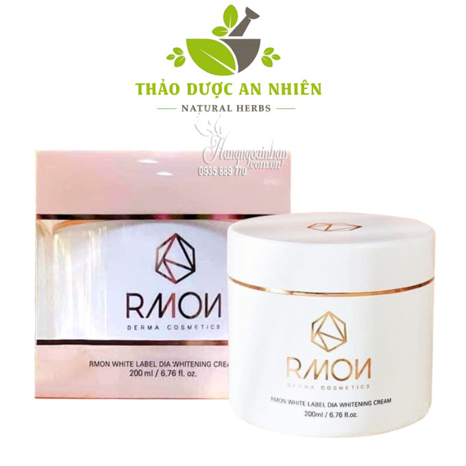 Kem Dưỡng Trắng Da Body Rmon White Label Dia Whitening Cream 200ml