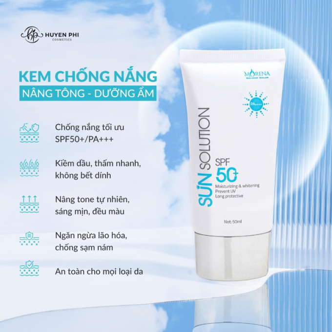 Công Dụng Của Kem Chống Nắng Huyền Phi