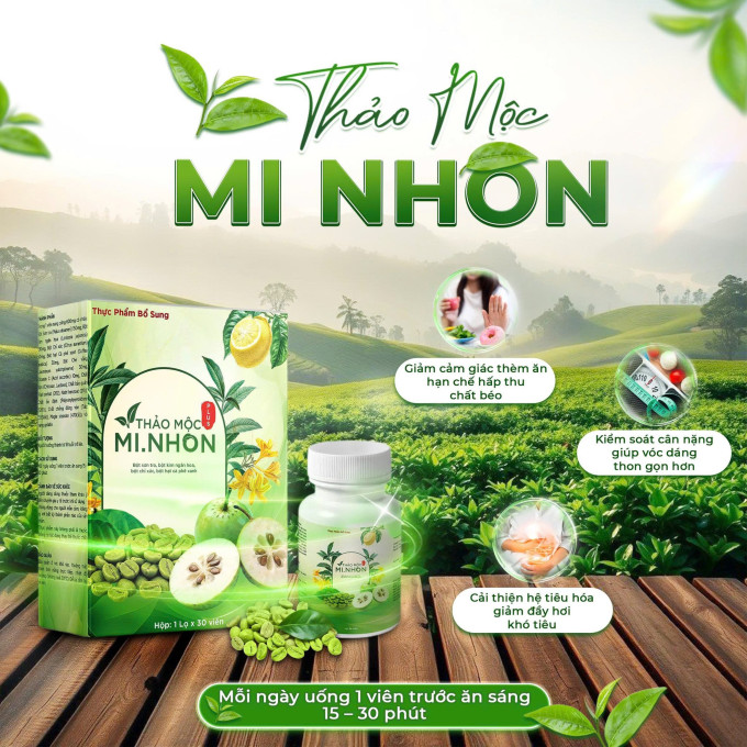 Giảm Cân Mi Nhon Plus 30 Viên – Hàng Chuẩn Chính Hãng 100%