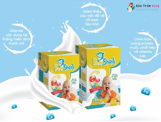 Ưu điểm của siro cho bé biếng ăn Cá Mập