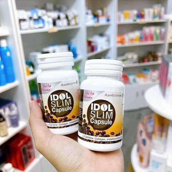 Viên Giảm Cân Cafe Idol Slim Capsule Lọ 15 Viên – Hàng Thái Lan Chính Hãng