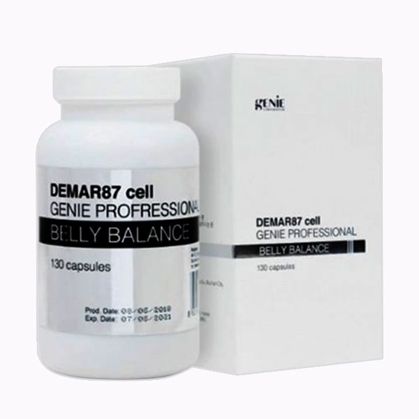 Viên Uống Giảm Mỡ Bụng Demar87 Cell Genie Belly Balance Hộp 130 Viên