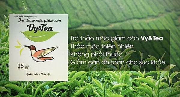 Công dụng nổi bật của Trà Giảm Cân Vy Tea