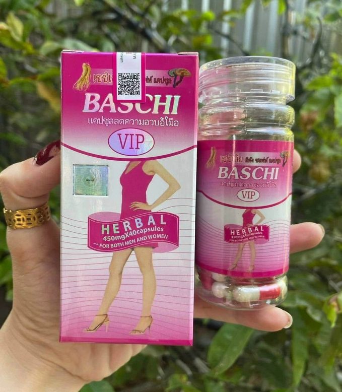 Giảm Cân Baschi Hồng VIP 40 Viên – Giảm Cân Mạnh, Hiệu Quả