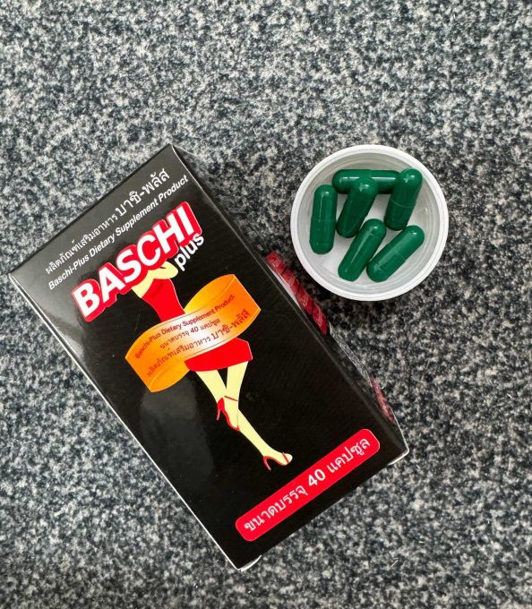 Giảm cân Baschi Đen Plus Thái Lan -Giảm cân hiệu quả dành cho cơ địa khó