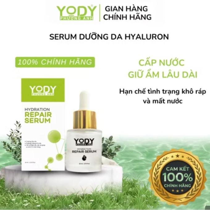 Serum phục hồi da Yody Phương Anh mẫu mới